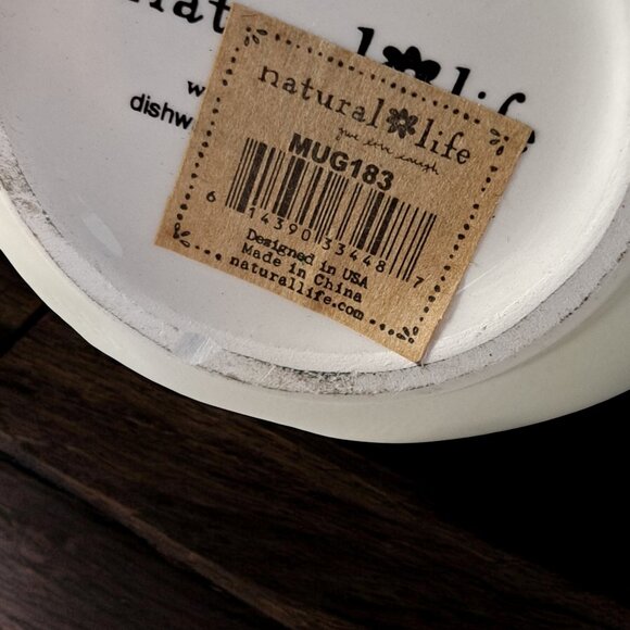 Owl Coffee Tea Chocolate Mug Love The Moment Natural Life Turquoise Mint Cond. - Picture 7 of 14